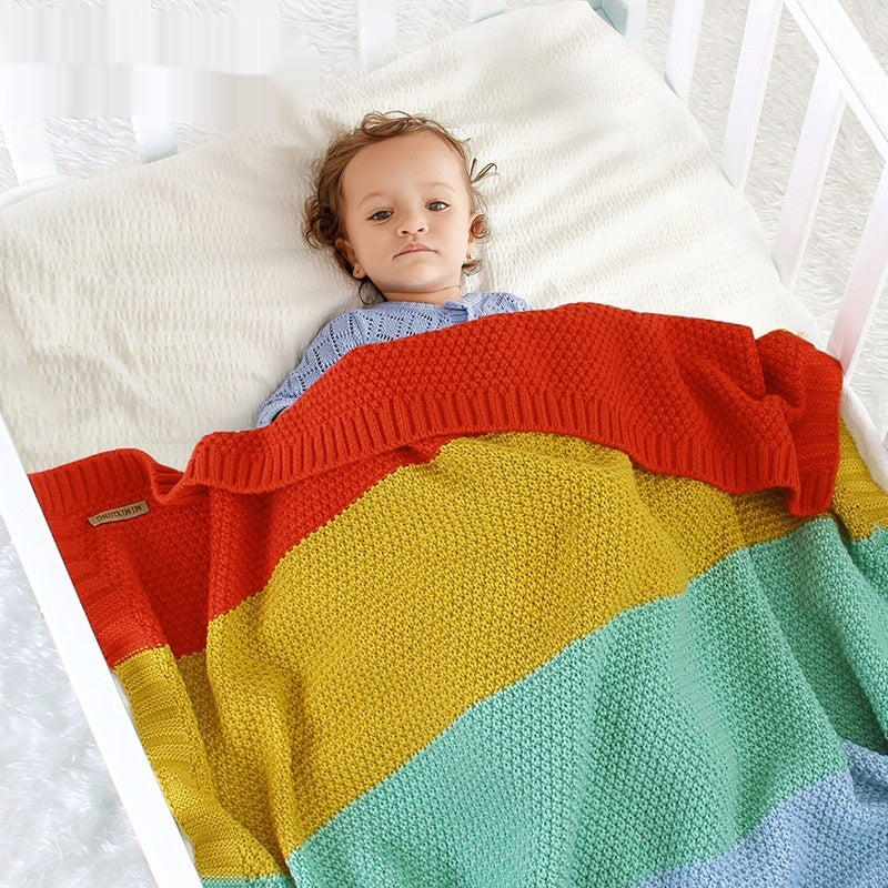 Couverture de swad en arc-en-ciel pour garçons et filles