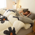 1PC Réversible Sherpa Comforter