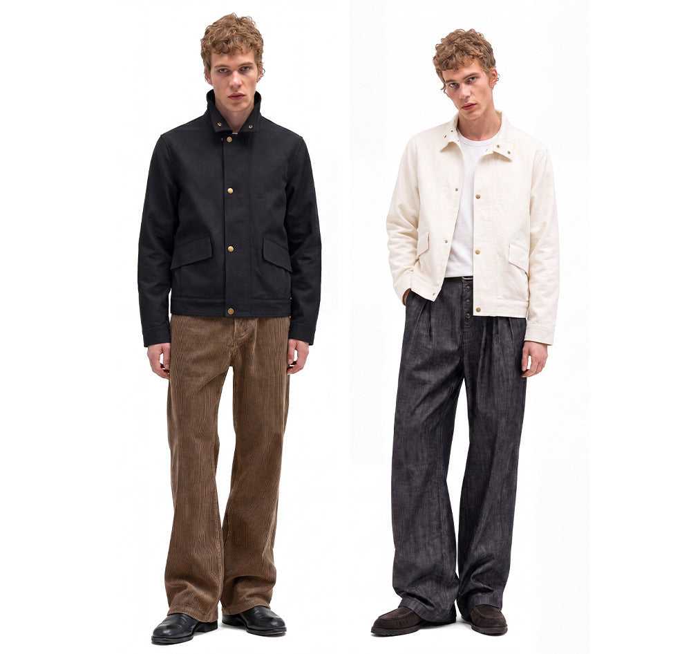 Veste casual rétro pour hommes