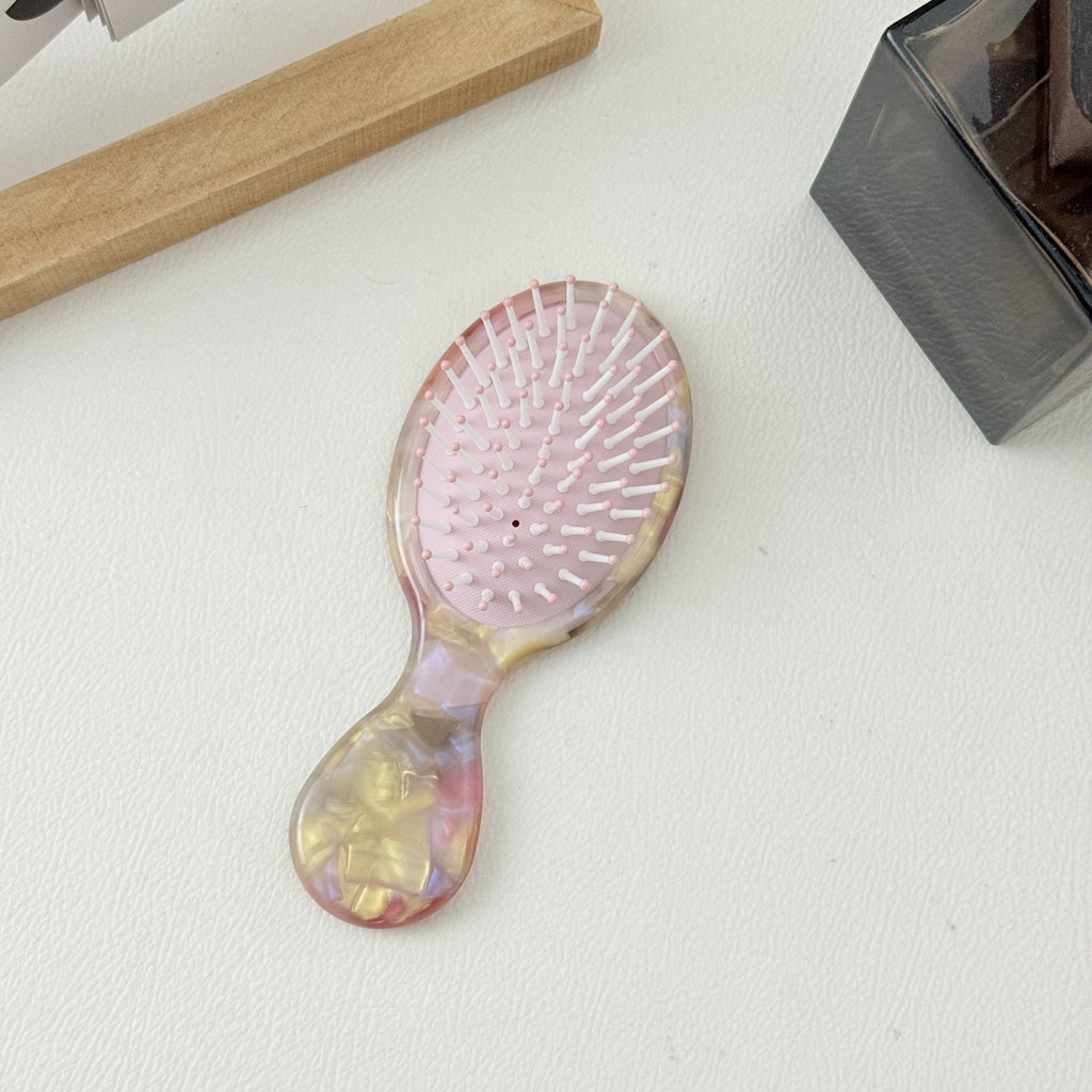 Peigne pour cheveux en acétate d'air avec nom personnalisé