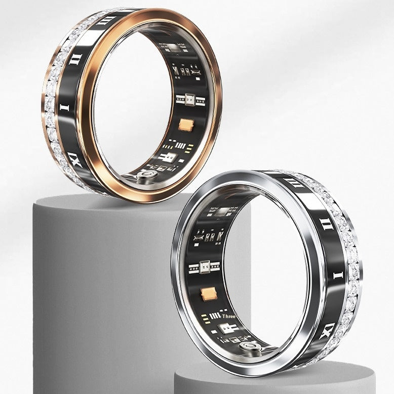Multifonctionnel maison Diamond Inclaid Smart Ring