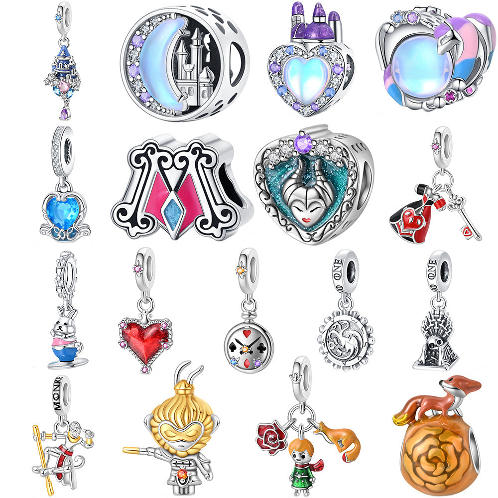 Série Fairy Tale Château magique Bricolage Bracelet perles