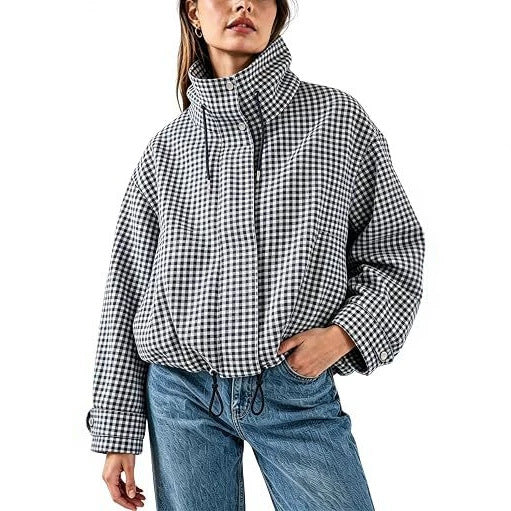 Veste à manches longues avec fermeture éclair