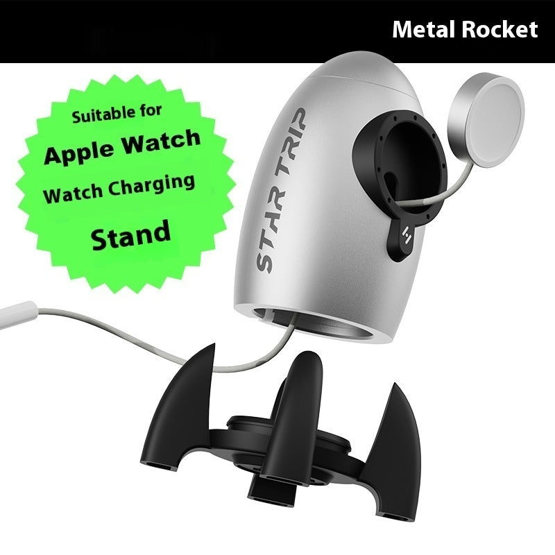 Silicone charging aviation aluminum alloy storage watch