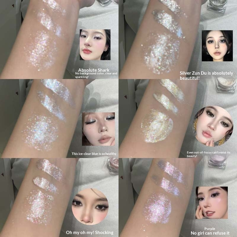 Fardeau à paupières en gel monocolore à haute intensité