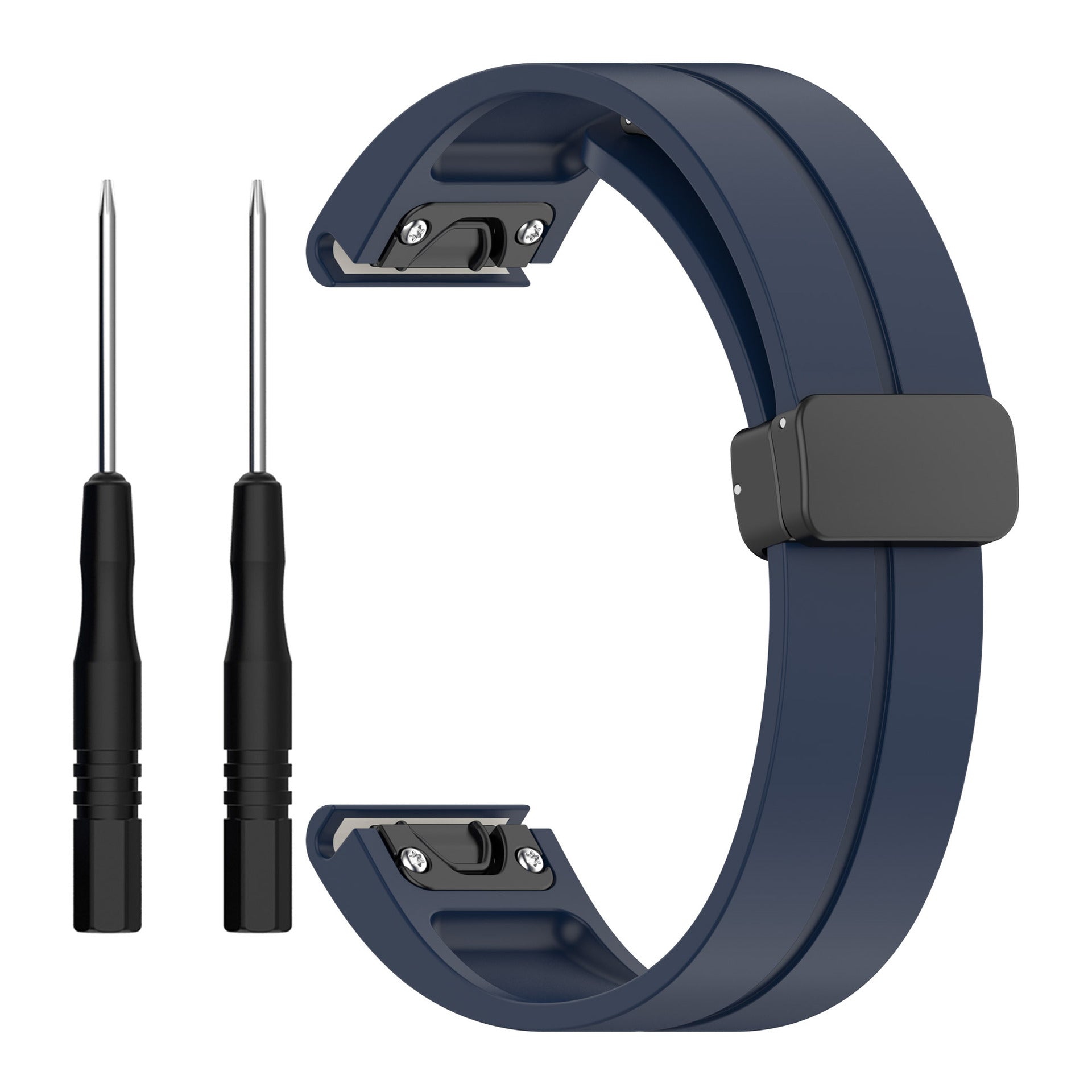 Bracelet en silicone à libération rapide