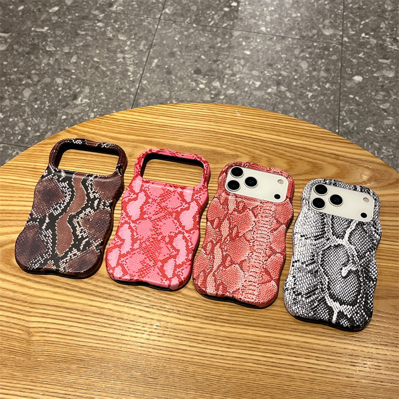 Cas créatif personnalisé Snake-Print Téléphone