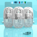 Souris de charge de typec transparente sans fil