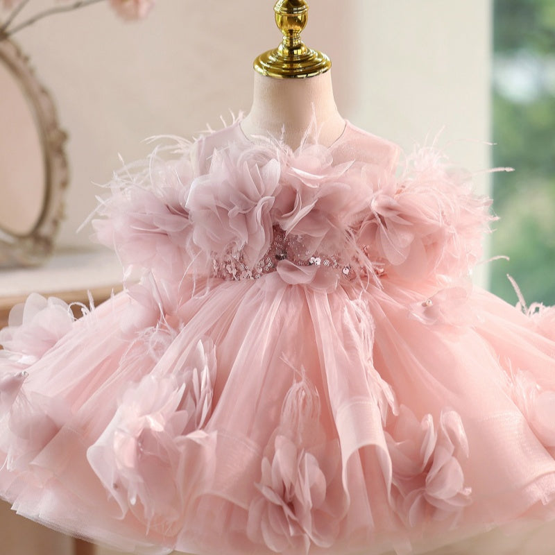 French-style princess dress for little girls