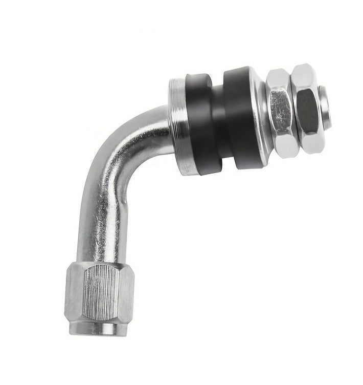 Conversion des pneus sous vide pour les motos utilisant des tiges de soupape de voiture