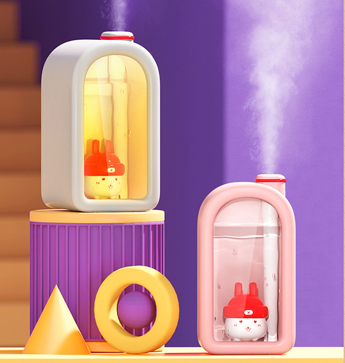 Humidificateur de nuit automatique de boîte aveugle Lapin