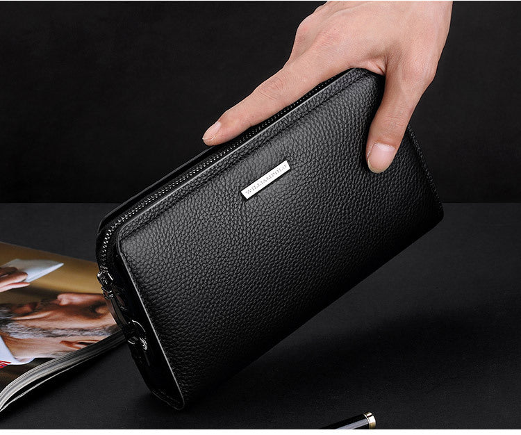 Porte-monnaie masculin de grande capacité