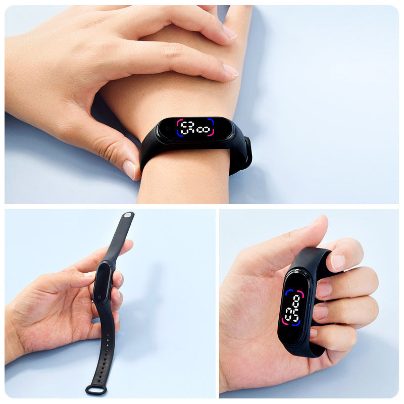 Multi-fonction Luminous Waterproof Touch-screen Montre électronique