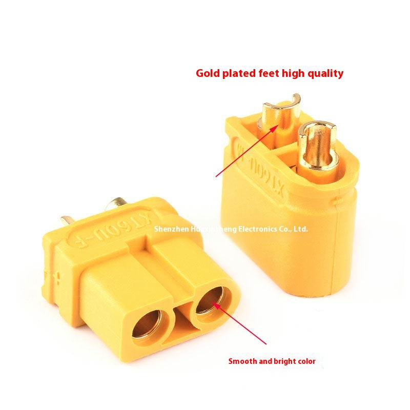 Batterie au lithium Modèle de courant élevé Aircraft Motor Banana Connecteur mâle et femelle Contact