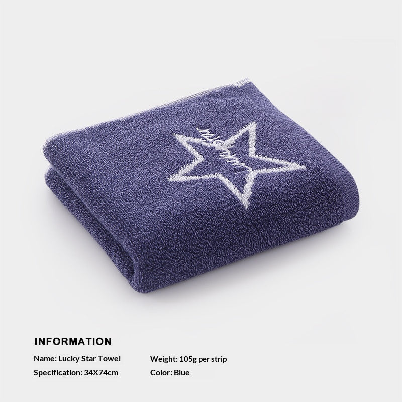 Lucky Star Jacquard Cotton Towel