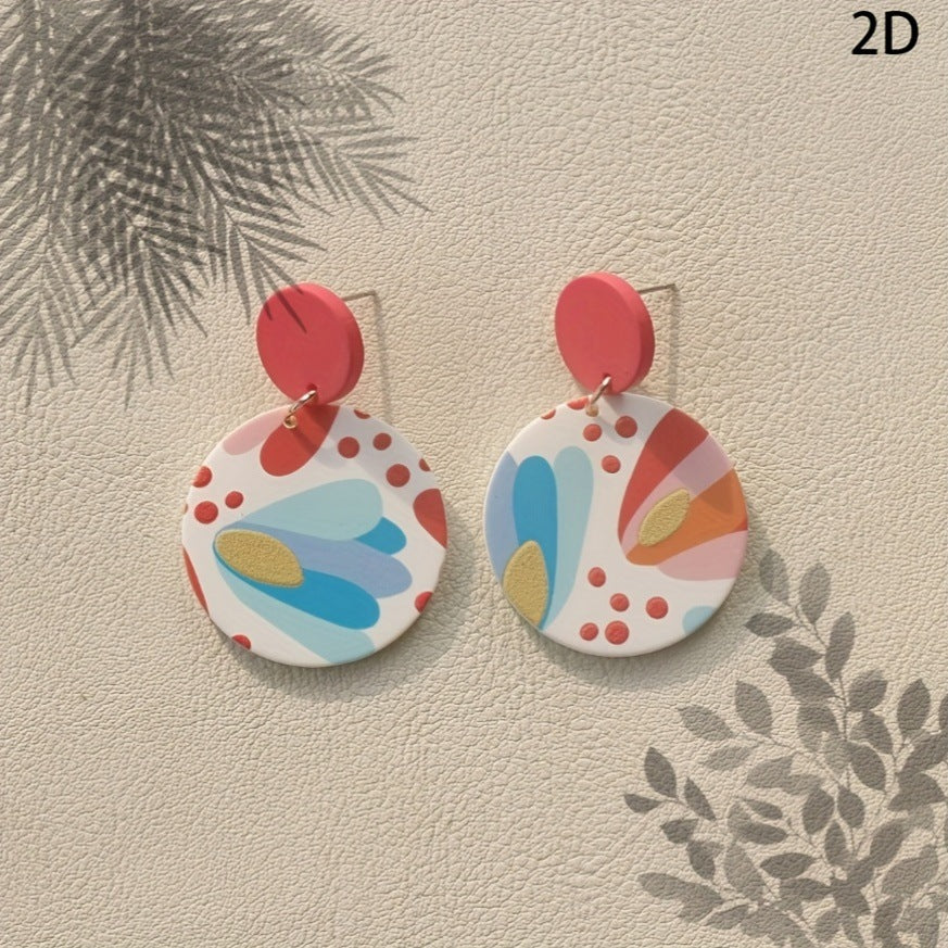 Boucles d'oreilles euro-américaines