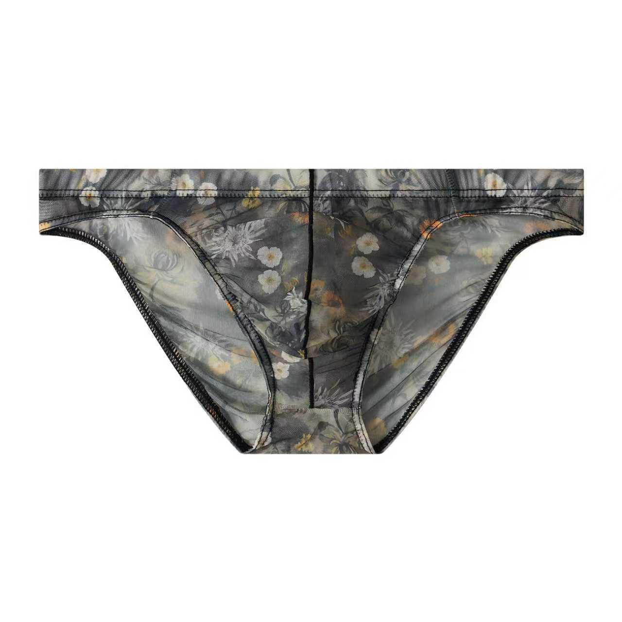 Ice Silk Slip Homme nouveau style Impression personnalisée Respirant