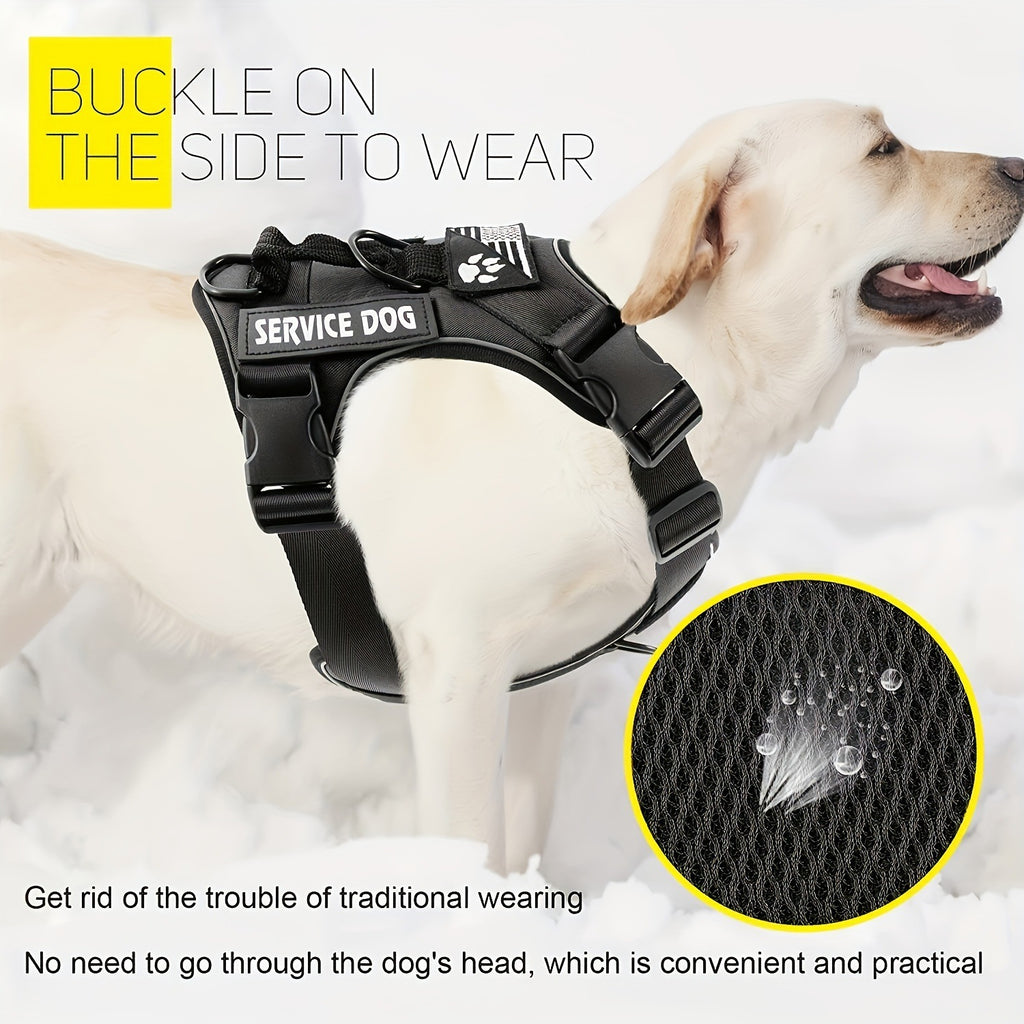 Veste de la poitrine tactique grand chien