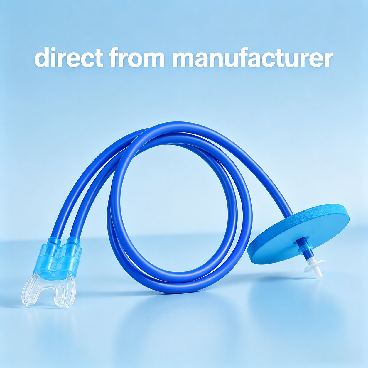 Snorkel de plongée à sec Snorkel résistant aux fuites Silicone sous l'eau Valve respiratoire pour