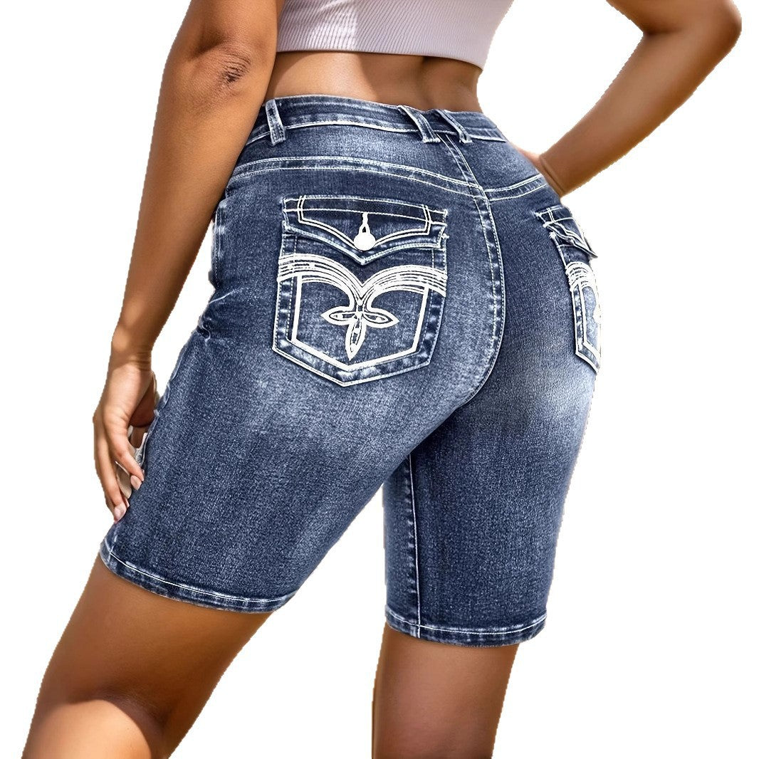Pantalons de taille moyenne pour femmes européennes et américaines à vente chaude d'Amazon