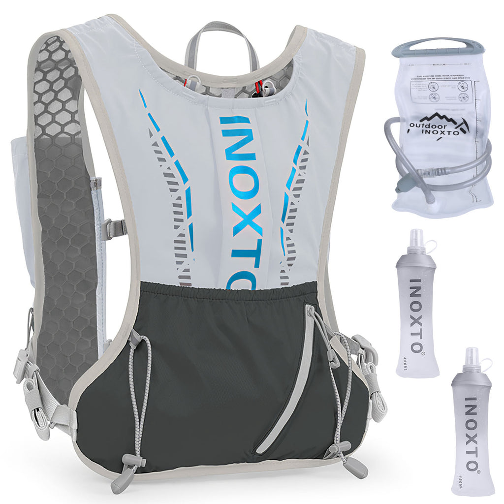 Sac à dos de course 1Pc Sport Hydratation Vest avec 15oz 50oz Water Bladder Bracelet réglable