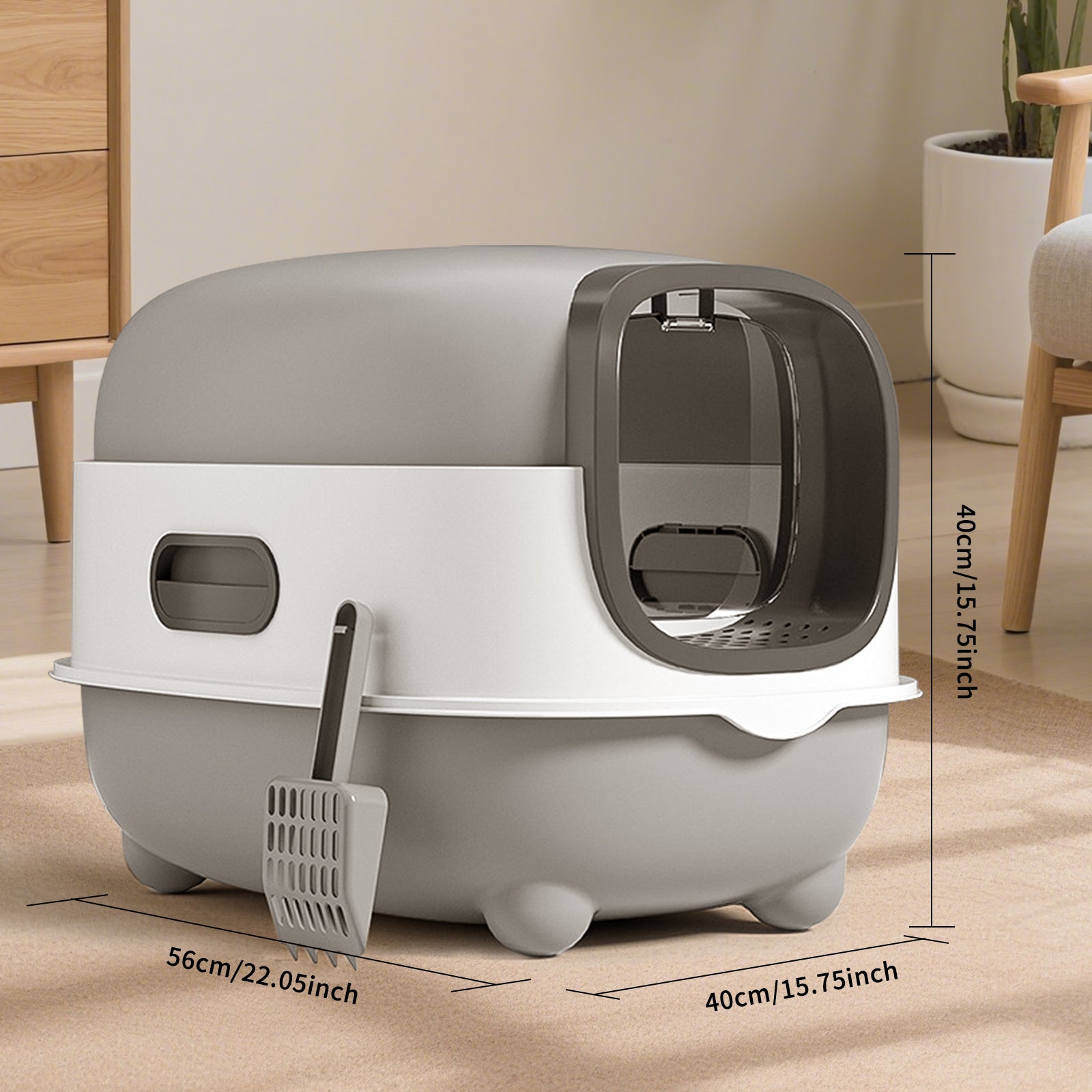 Uniquement auto-pickup--E-modèle Cat Litter Box