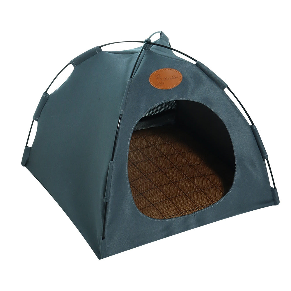 Tente en toile extérieure pliable pour chat