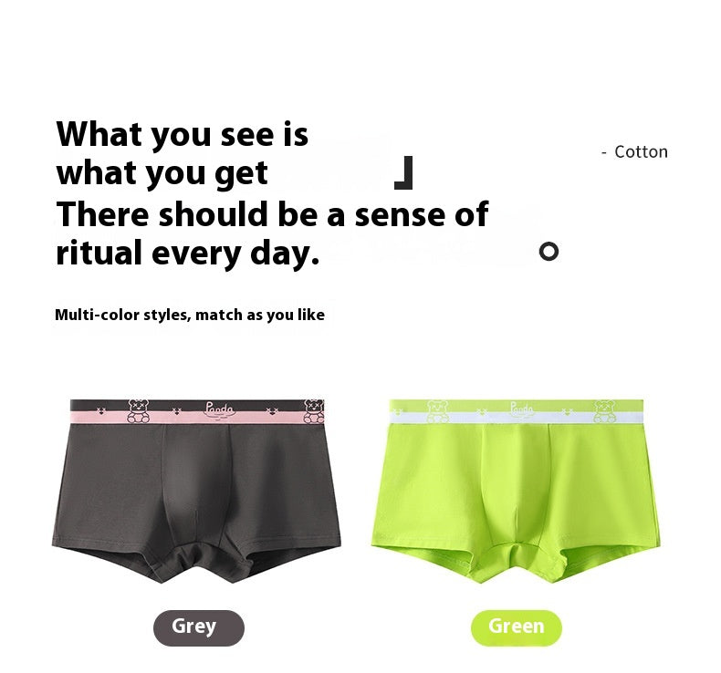Short en boxer homme imprimé Teddy Bear respirant