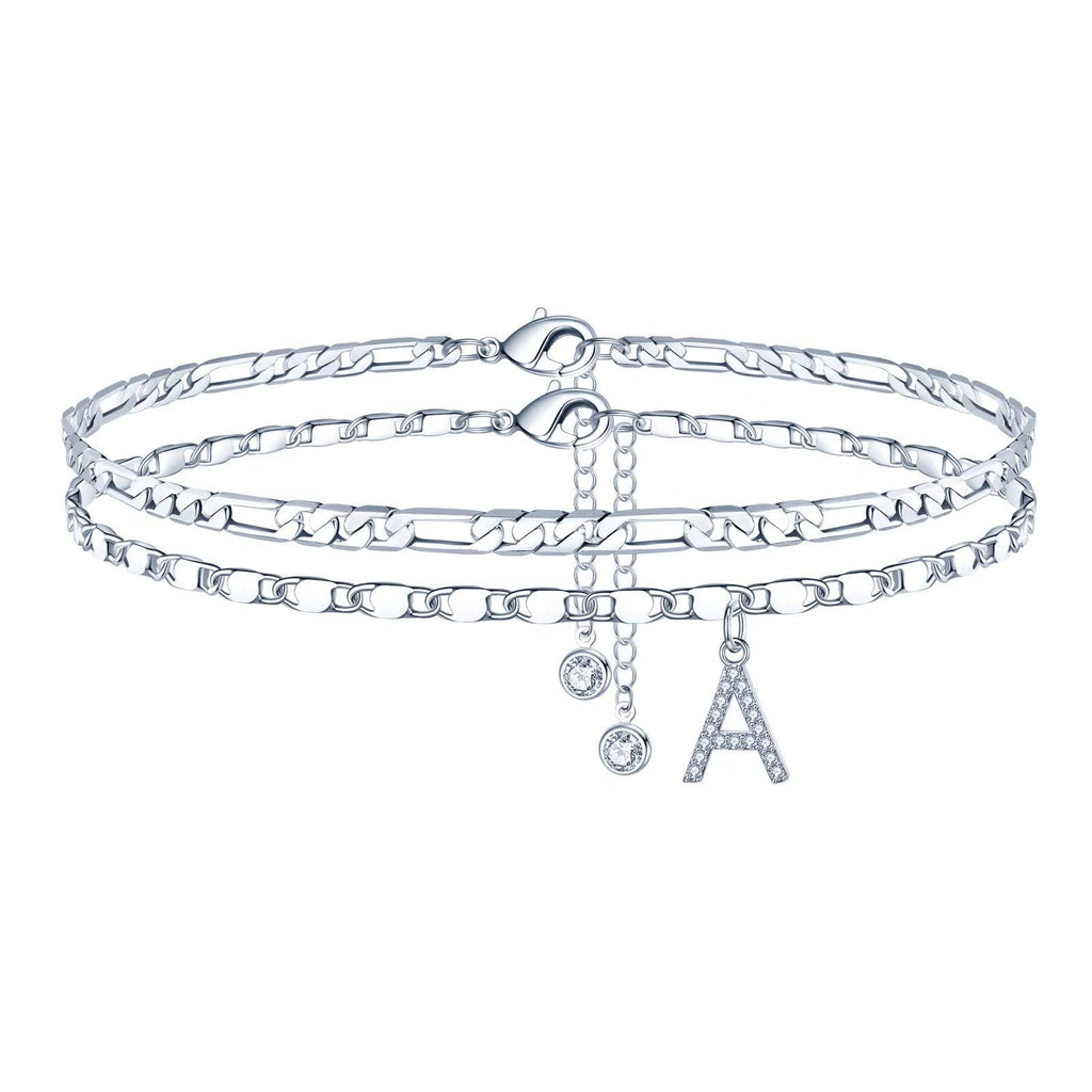 Pendentif anglais en zircon avec chaîne NK