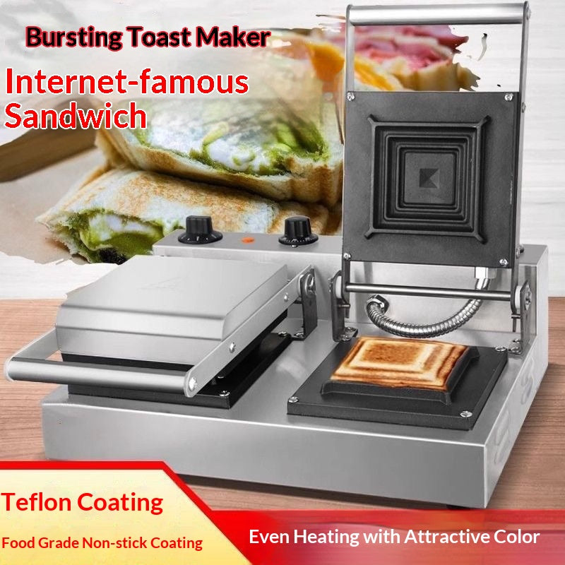 Commercial sandwich press