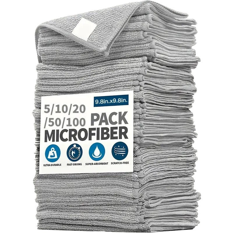 Microfibre Absorbant Coffret Cuisine Maison Lave-vaisselle Serviette de nettoyage de voiture