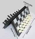 Échecs pliants-Noir et Blanc-250 * 250mm-1