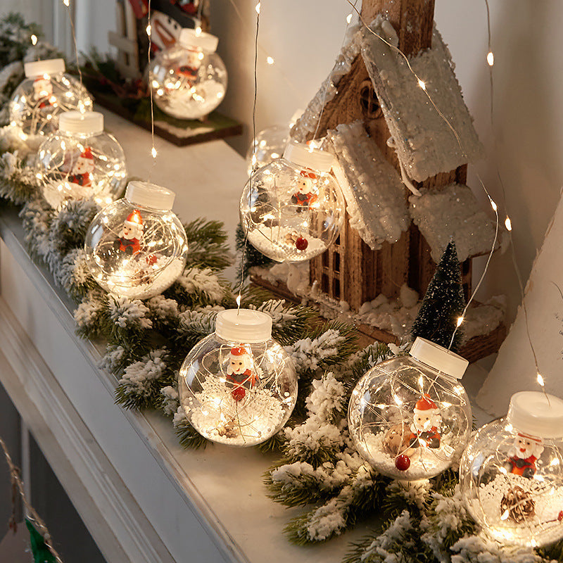 Décoration créative LED de Noël Wish Orbs Rideau de lumière