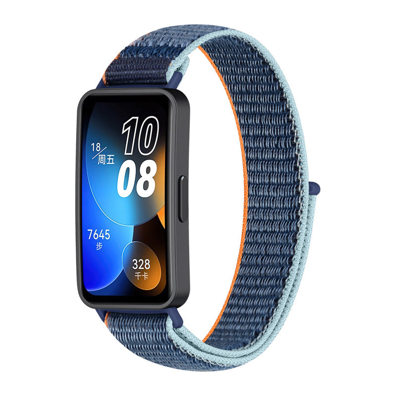 Bracelet velcro Nylon Loopback tout-match simple