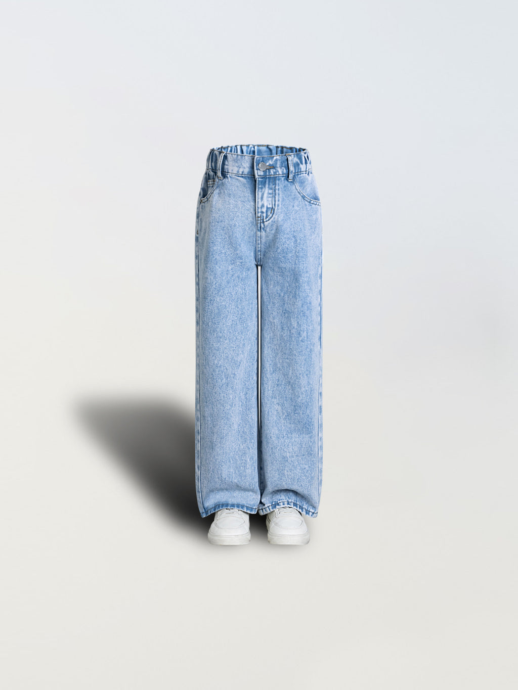 Pantalons de denim à col lumineux polyvalents