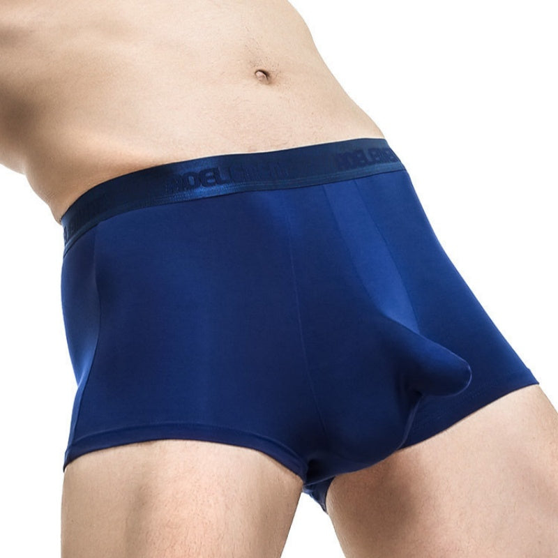Slip boxeur homme confortable avec un soutien scrotal Summer Thin Style
