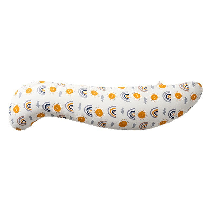Oreiller long en forme d'hippocampe mignon pour les enfants parfaits pour la randonnée tout en dormant sur leur côté