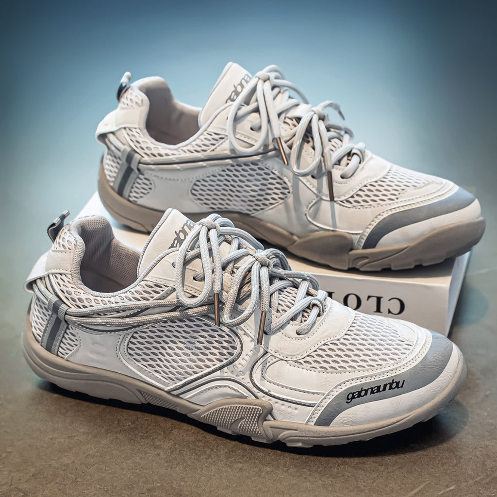 Breathable Mesh Upturned Toe Trainers allemands