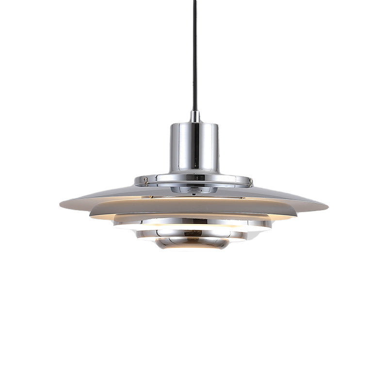 Lampe à bougie simple en forme d'ovni