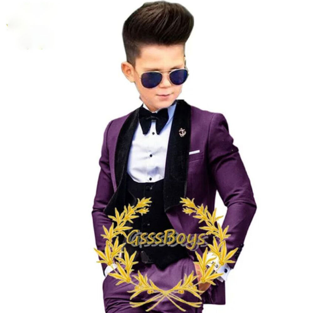 Costume simple pour garçons occasionnels de mode