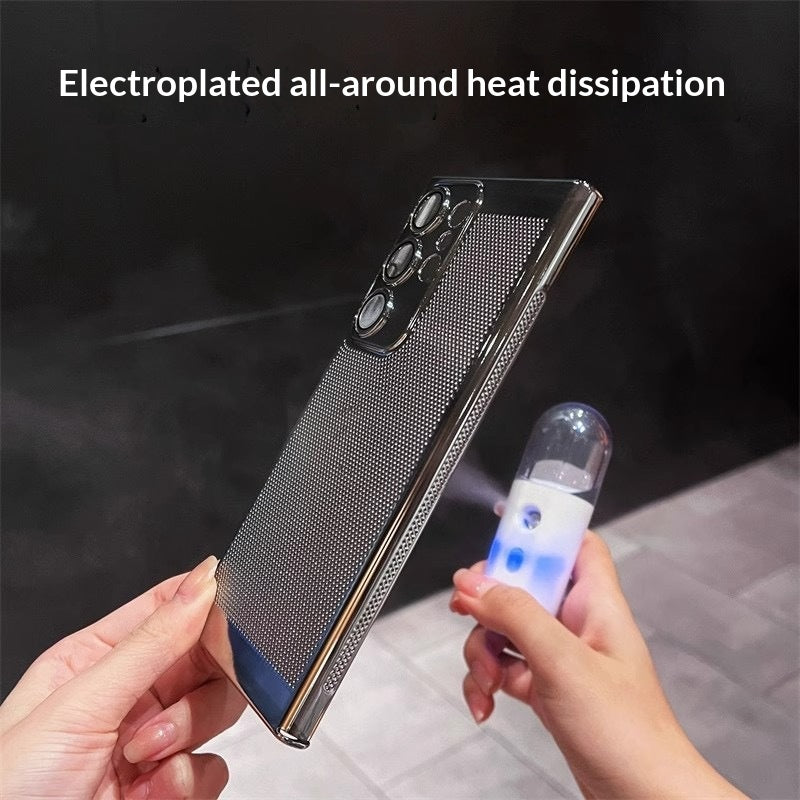 Summer Honeycomb Refroidissement Respirant Case Téléphone