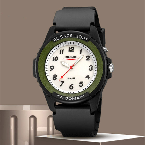Trendy Minimalist et Colorful Watch pour Teensstylish frais lumineux et étanche S