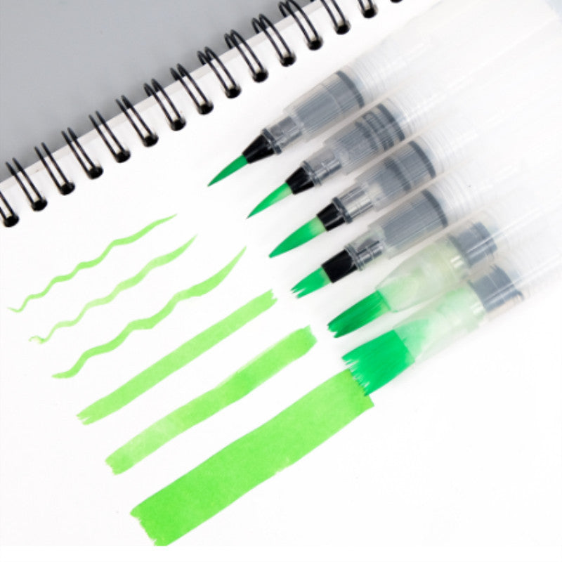 Ensemble de peinture couleur aquarelle soluble dans l'eau
