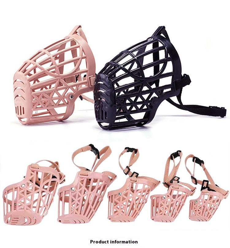 Anti-écorce Anti-bite Manger Casually Dog Masque Non-grinding Bouche Petit et de taille moyenne