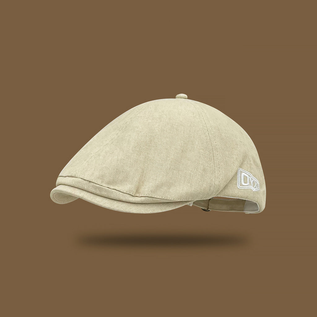 Broderie monochrome OYC Soft-top Style élégant et simple Bonnet Hat avec brim approprié