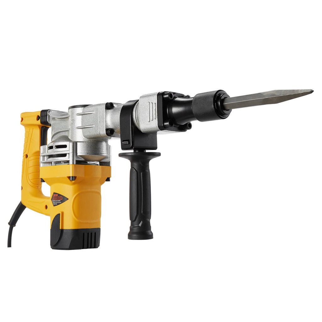 Démolition Jack Hammer Brise béton 1400W Hammer électrique 2 Ciseaux