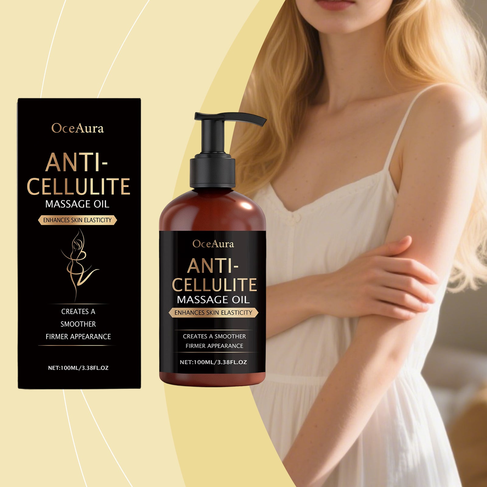 Huile de massage nourissante pour le corps 1 0 0 Ml-box