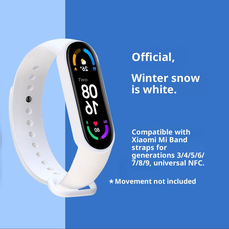 Applicable à Band 8 Bracelet TPU Split Wristband Smart