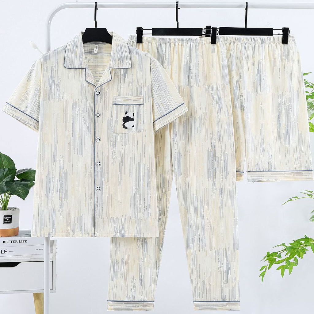 Pantalons d'été à manches courtes pour hommes pour le printemps et l'automne