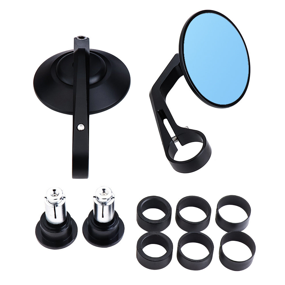 Poignée Miroir Réflecteur Sports Car Rearvie CNC Tous aluminium